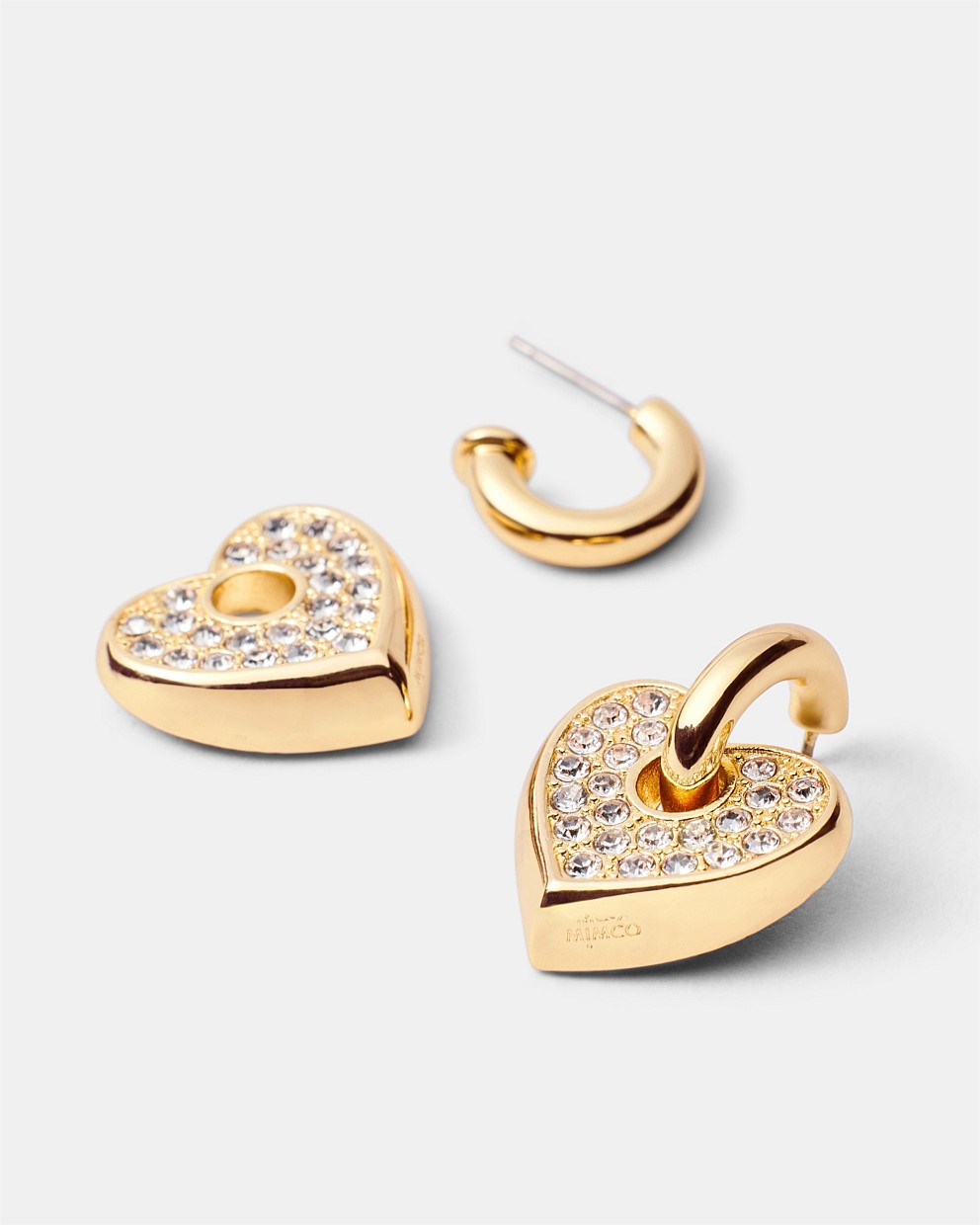 Lovely Charm Hoop Earrings