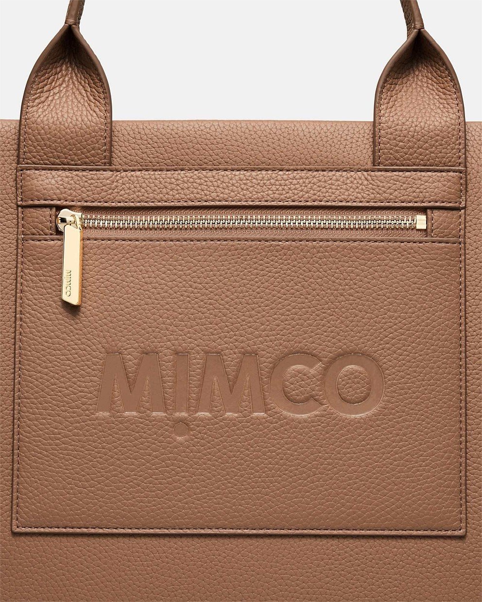 Patch Leather Tote Bag