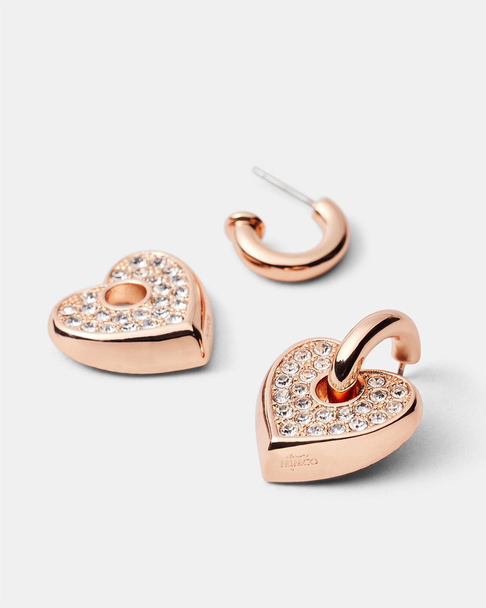 Lovely Charm Hoop Earrings