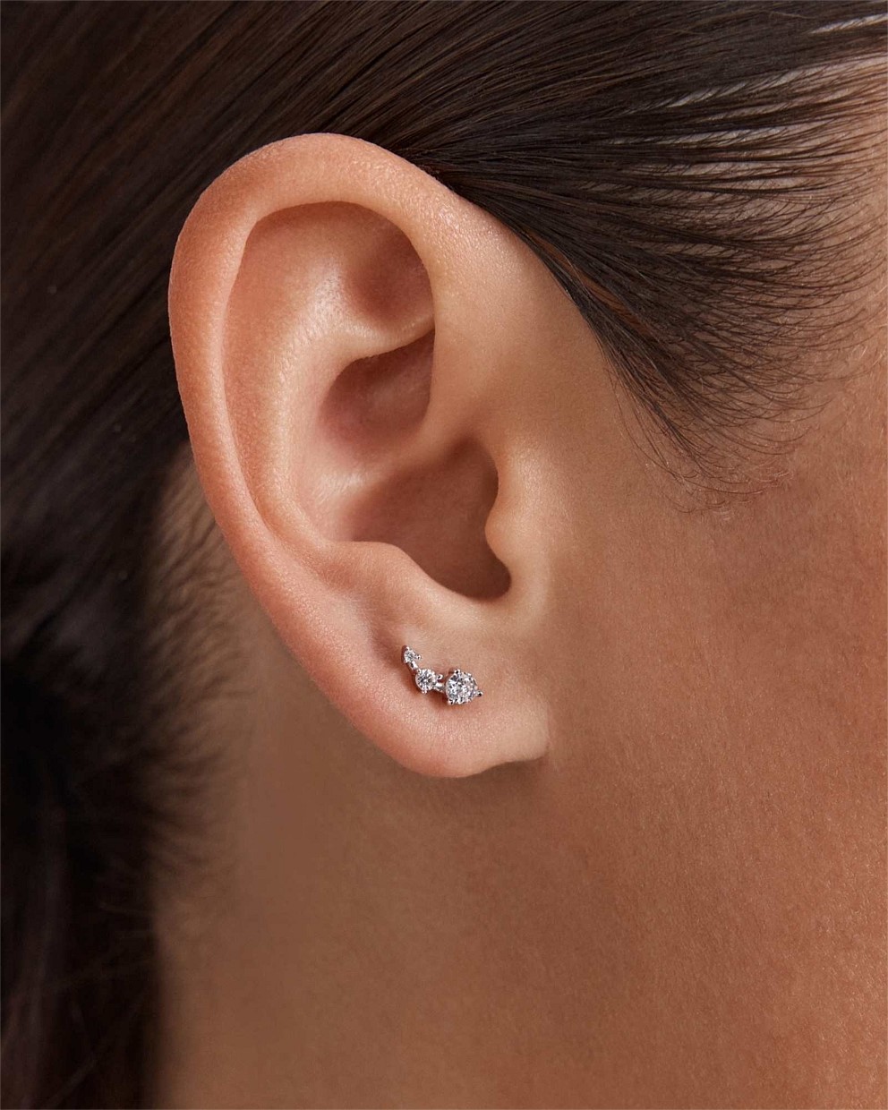 Flock Climber Stud Earrings