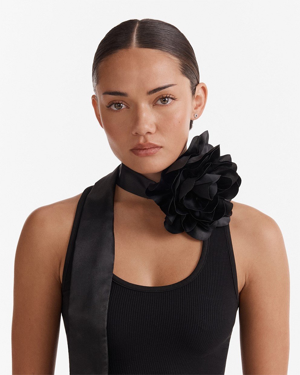 Flower Scarf Brooch