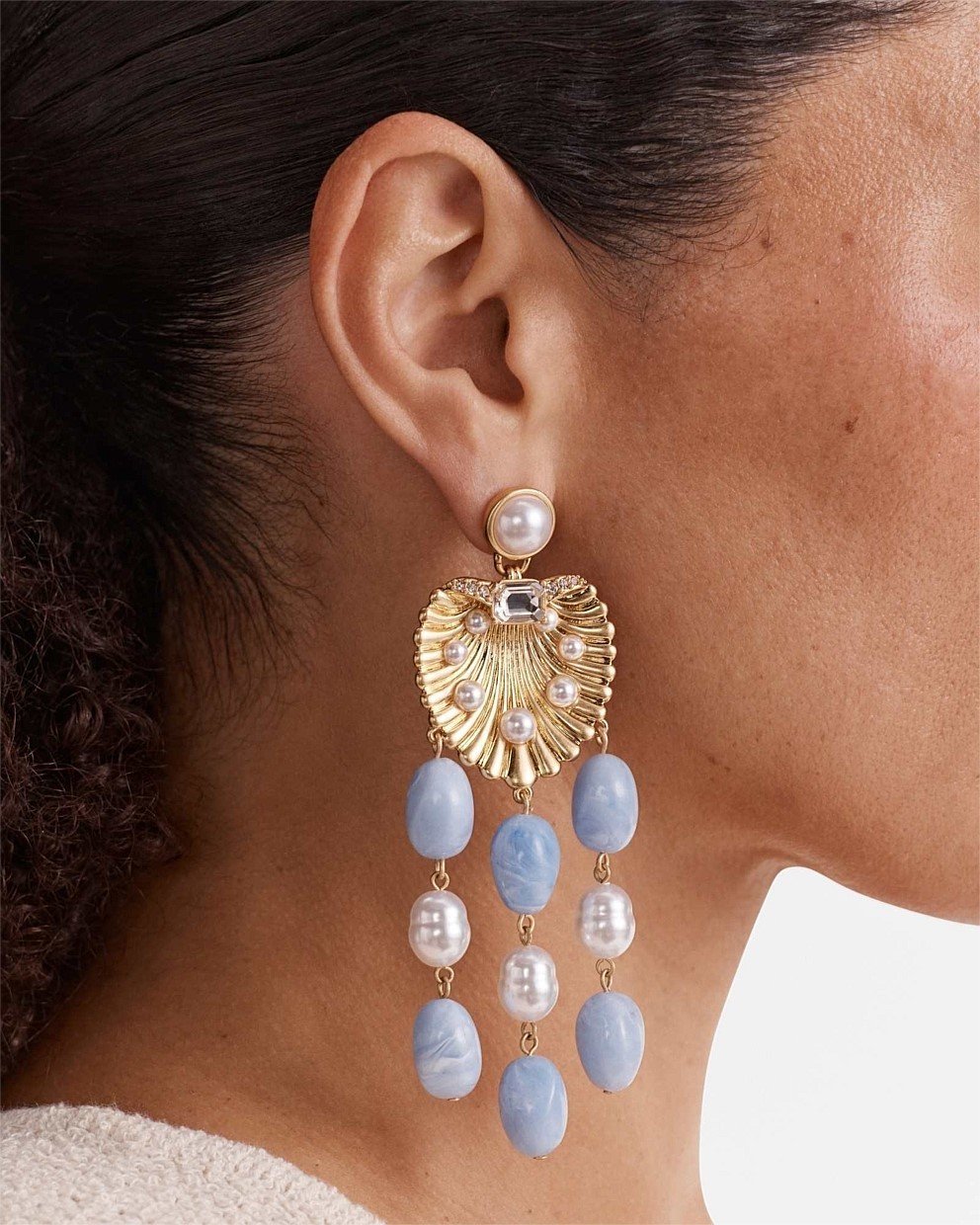 Undersea Charm Drop Earrings