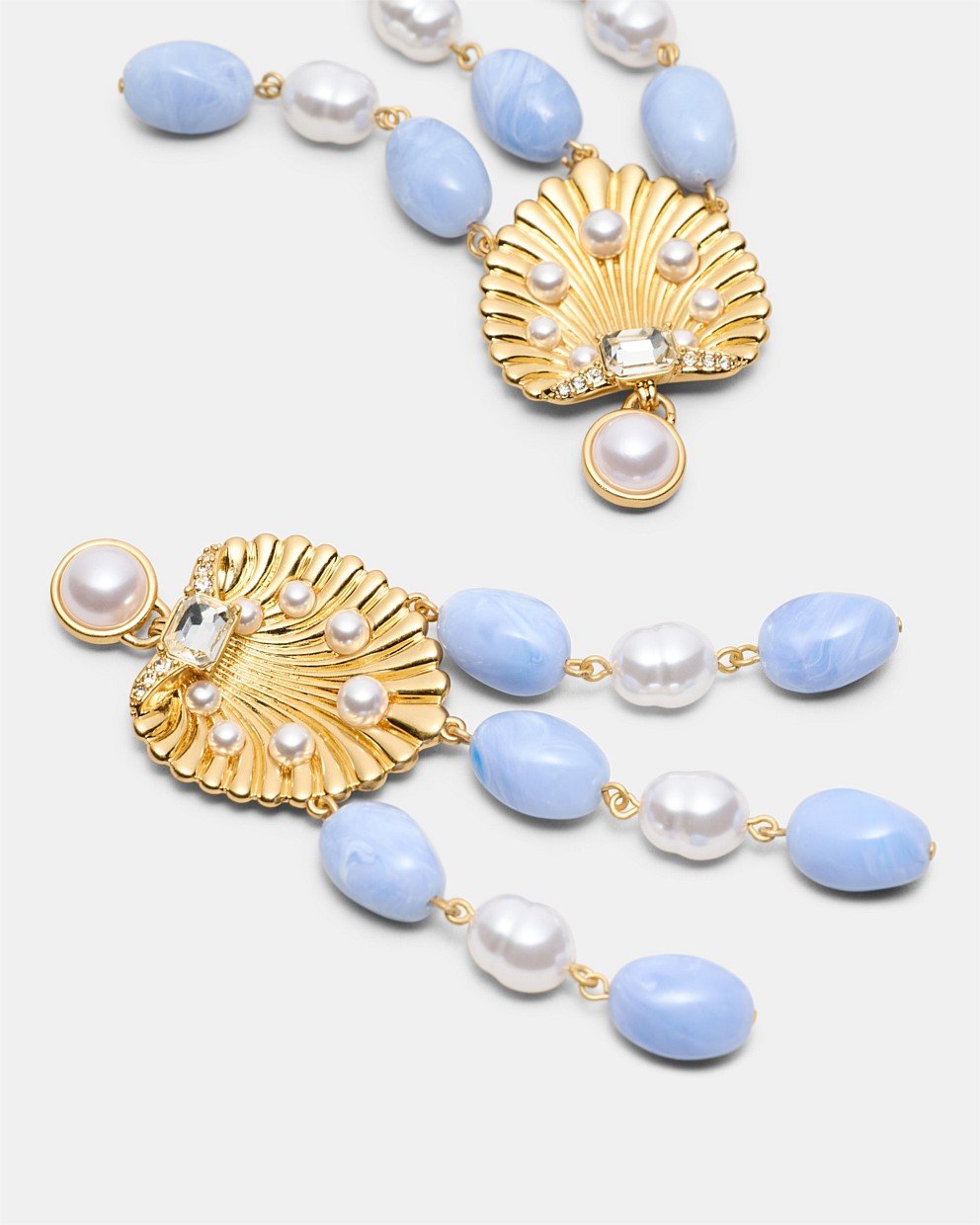 Undersea Charm Drop Earrings