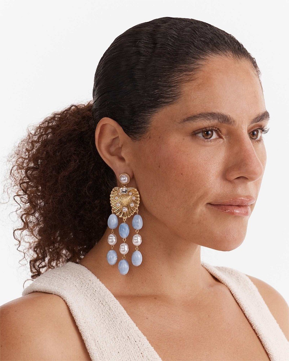 Undersea Charm Drop Earrings