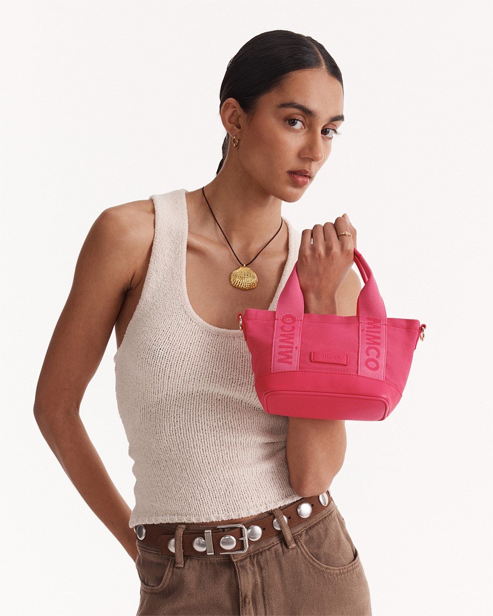 Mim Micro Tote Crossbody Bag