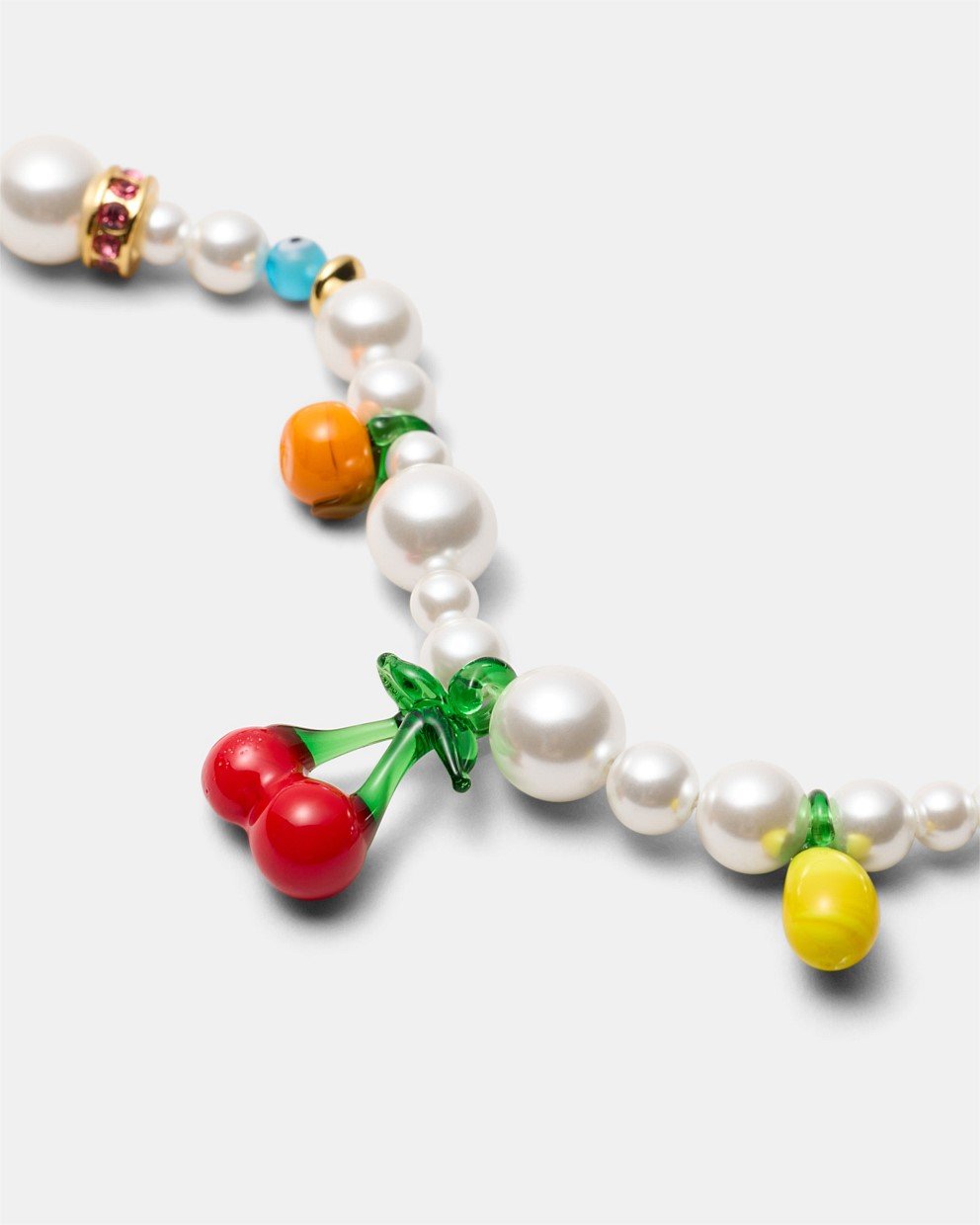 Cherry Pearl Necklace