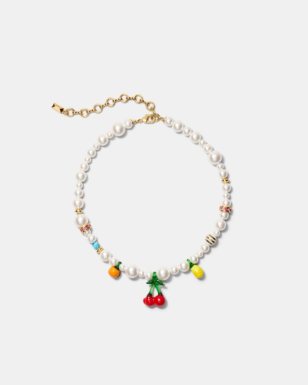 Cherry Pearl Necklace