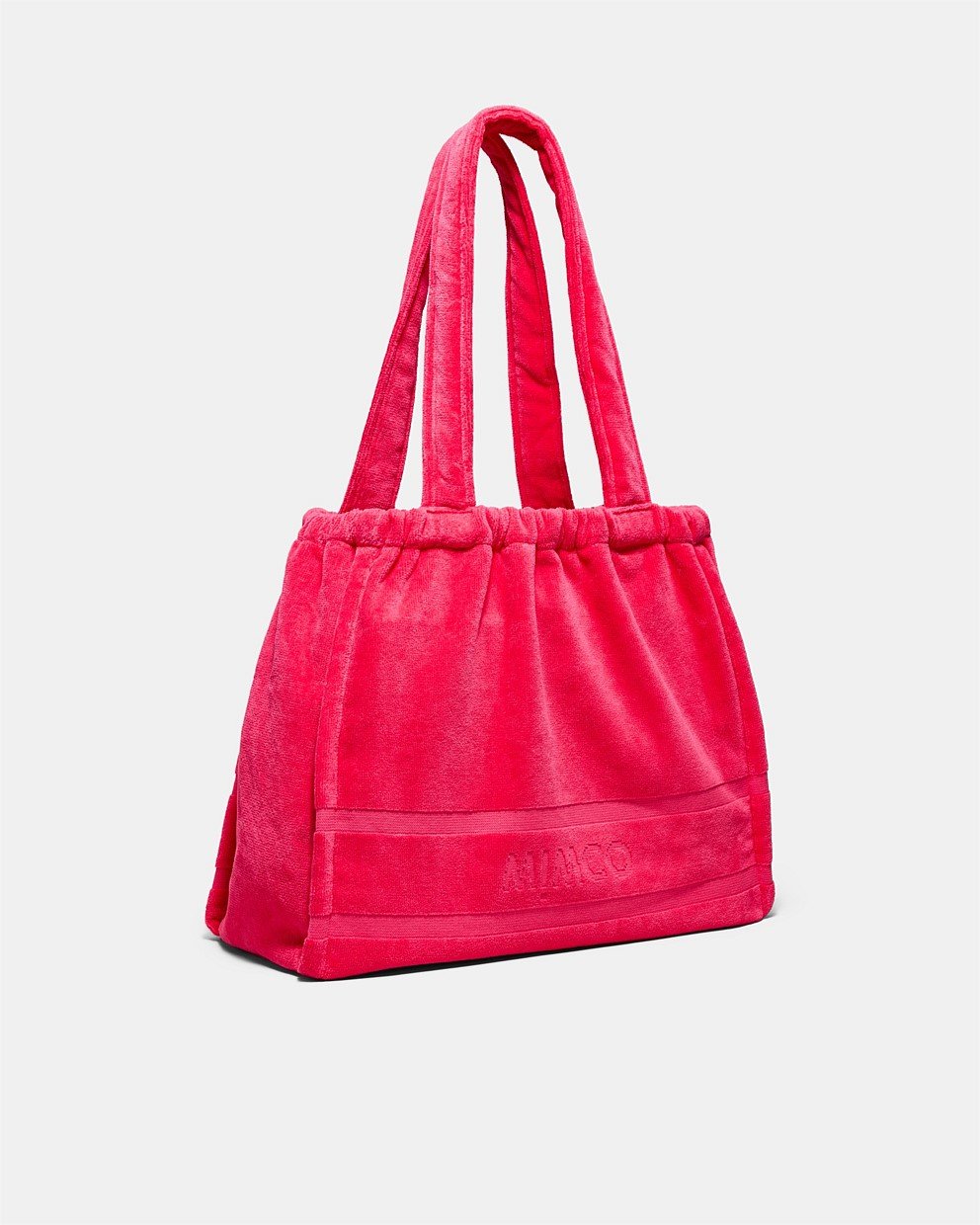 Crest Towelling Tote Bag