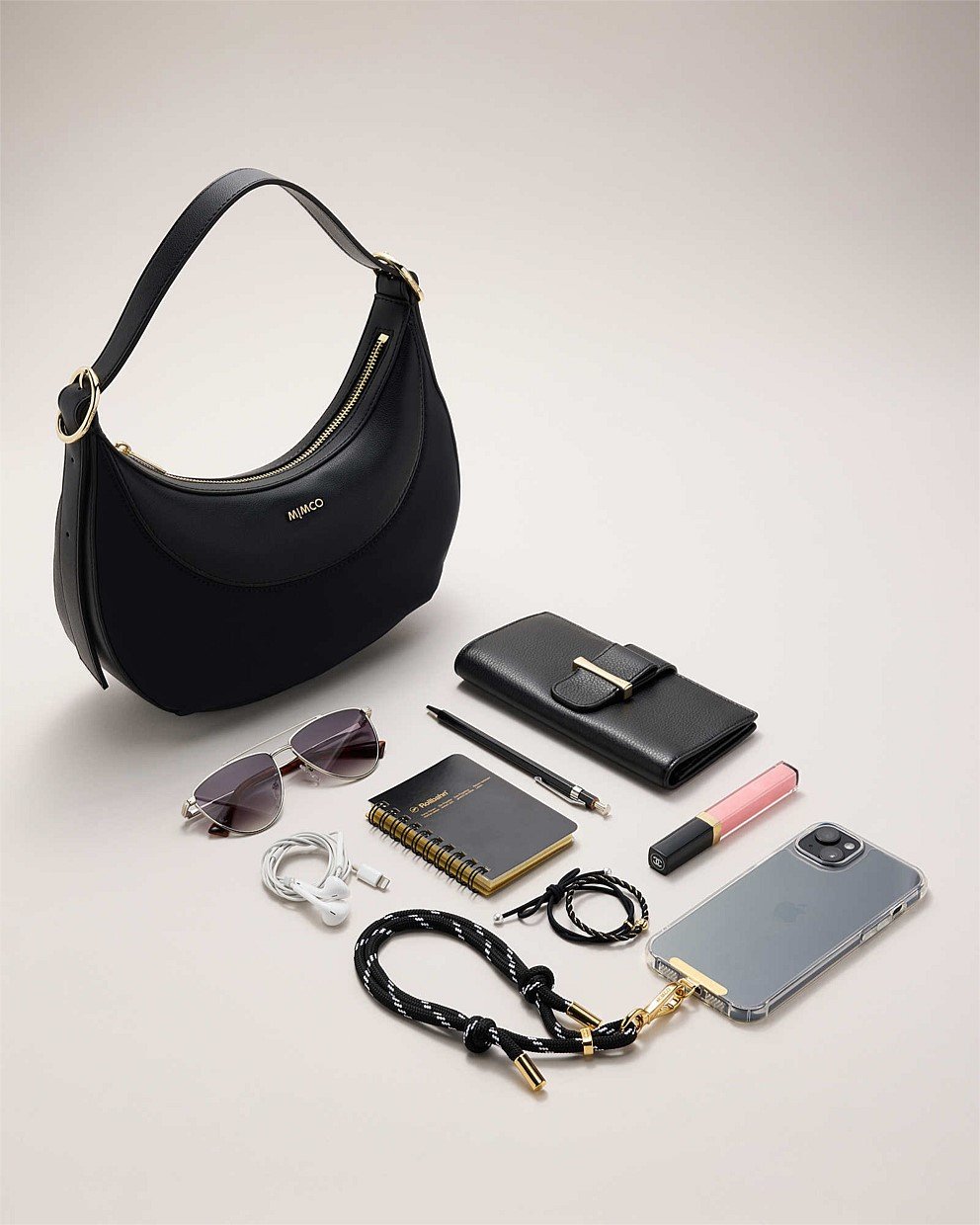 Elara Crescent Shoulder Bag