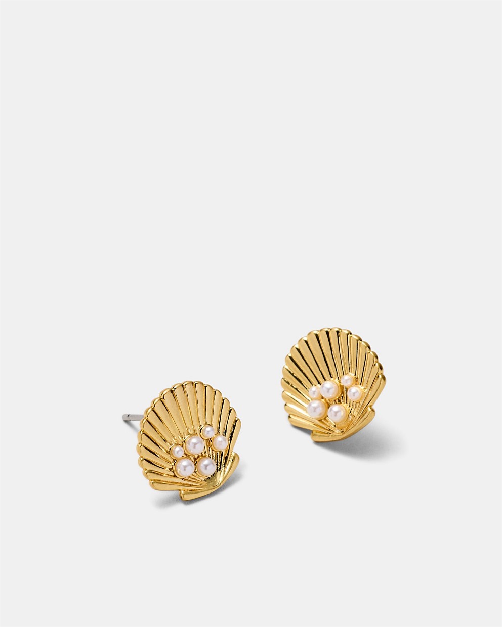 Shell Stud Earrings