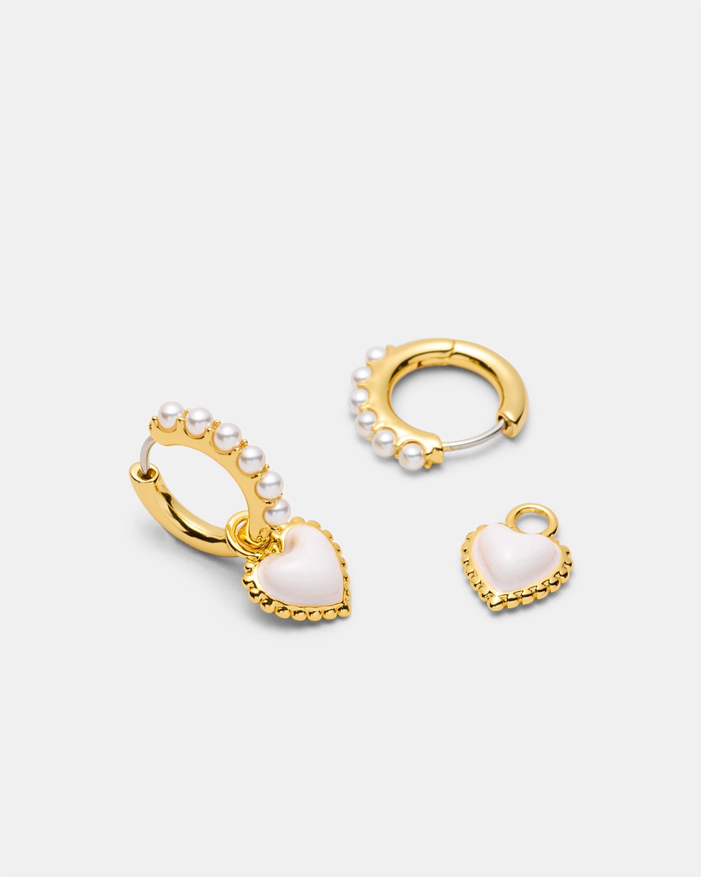 En Pointe Hoop Earrings