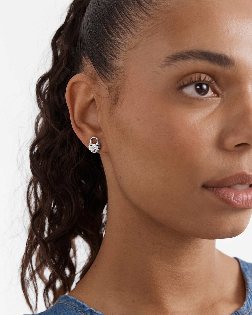 Lockette Stud Earrings