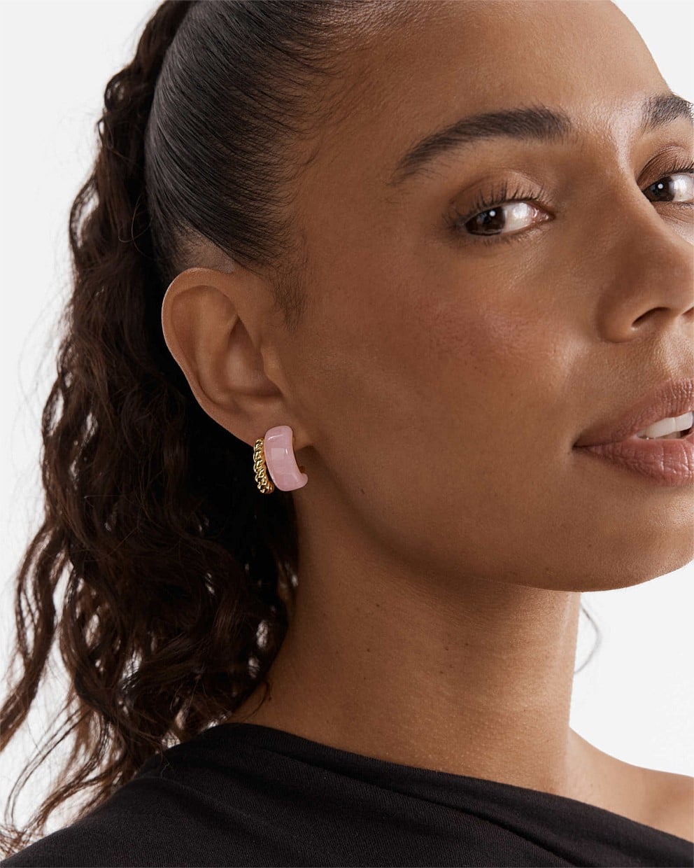 Magie Double Hoop Earrings