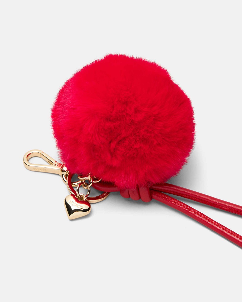 Fluffy Knot Bag Charm