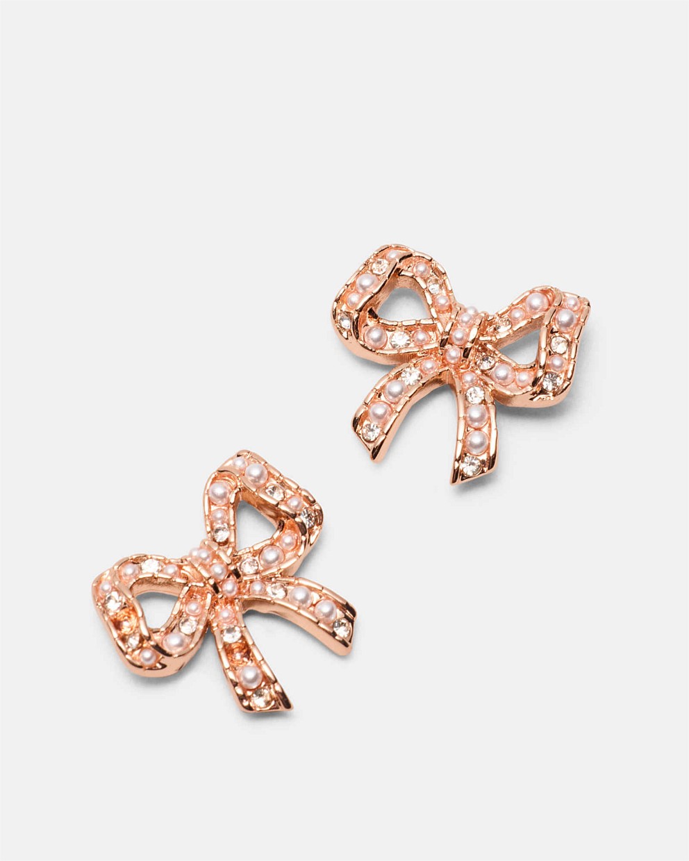 Tie A Bow Stud Earrings