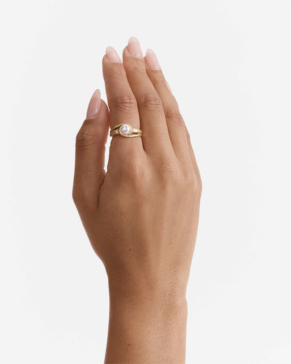 Forge Pearl Ring