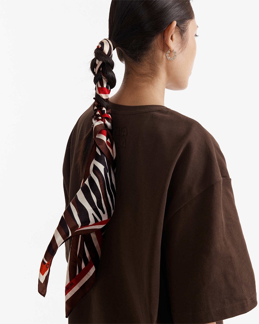 Duo Zebra Large Scarf