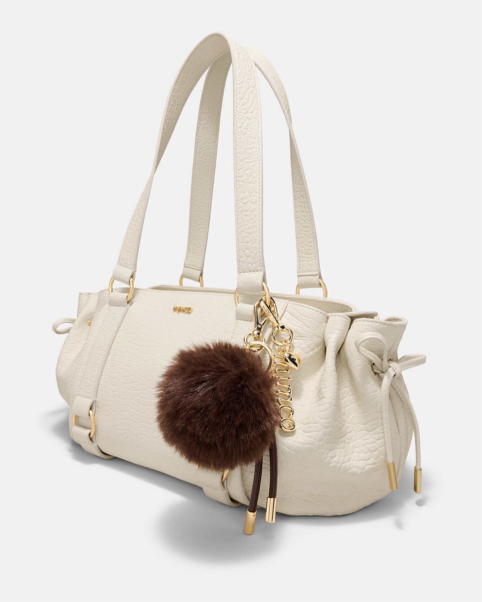 Fluffy Knot Bag Charm