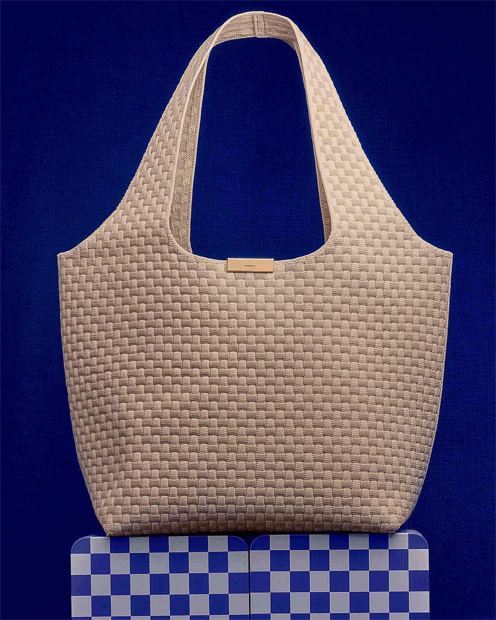 Amelie Basket Tote Bag