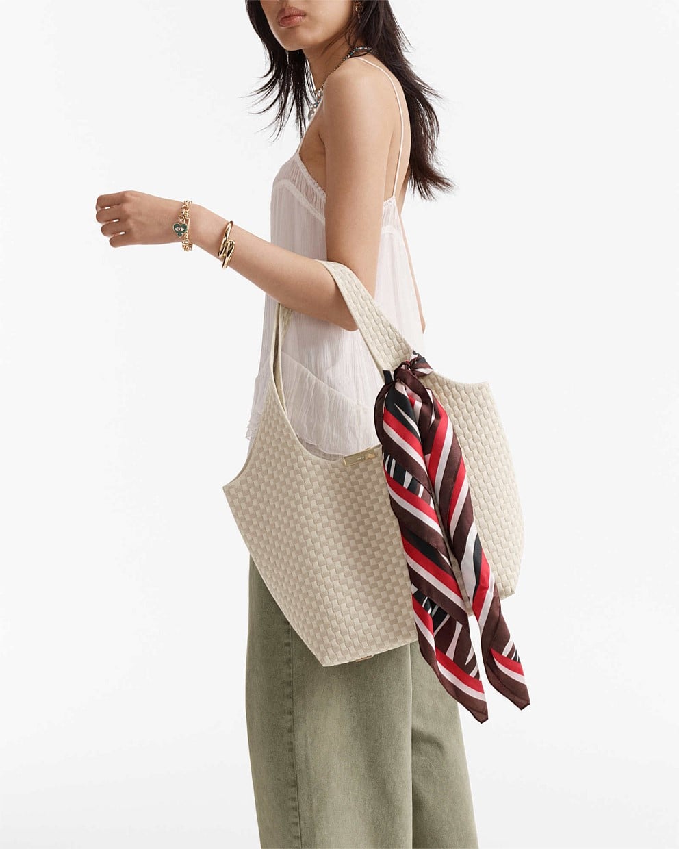 Amelie Basket Tote Bag