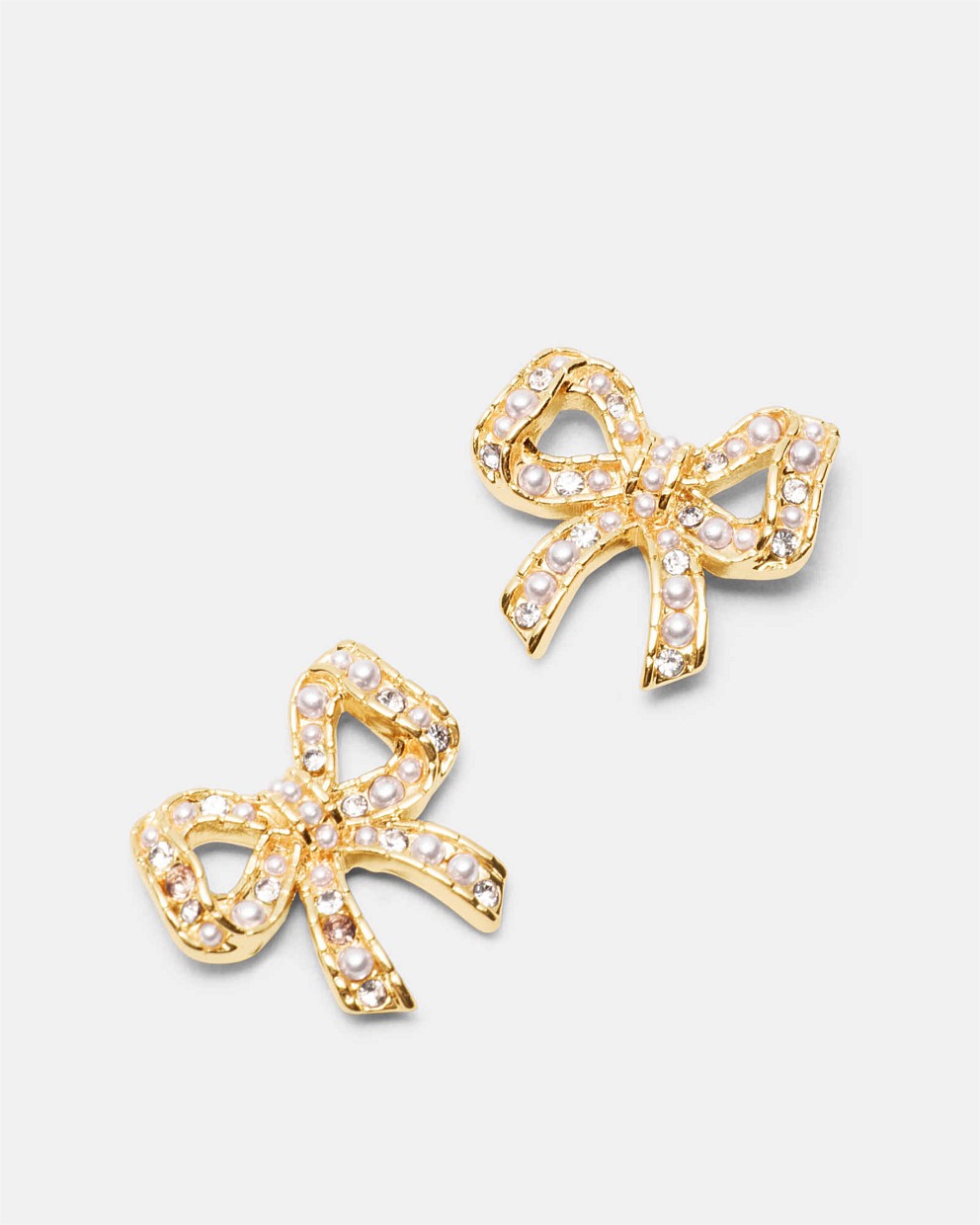Tie A Bow Stud Earrings