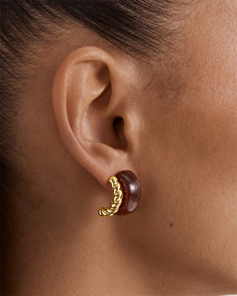 Magie Double Hoop Earrings
