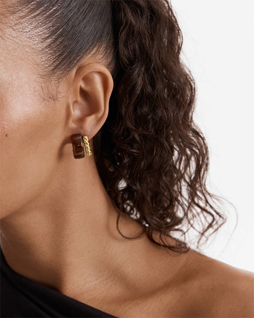 Magie Double Hoop Earrings