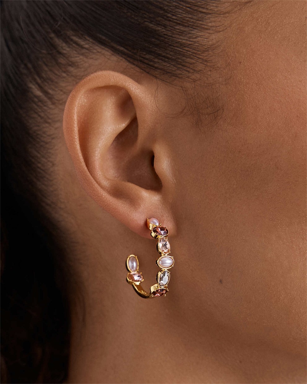 So Ornate Hoop Earrings
