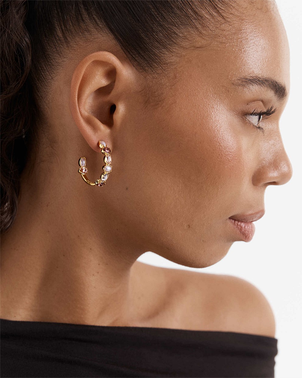 So Ornate Hoop Earrings