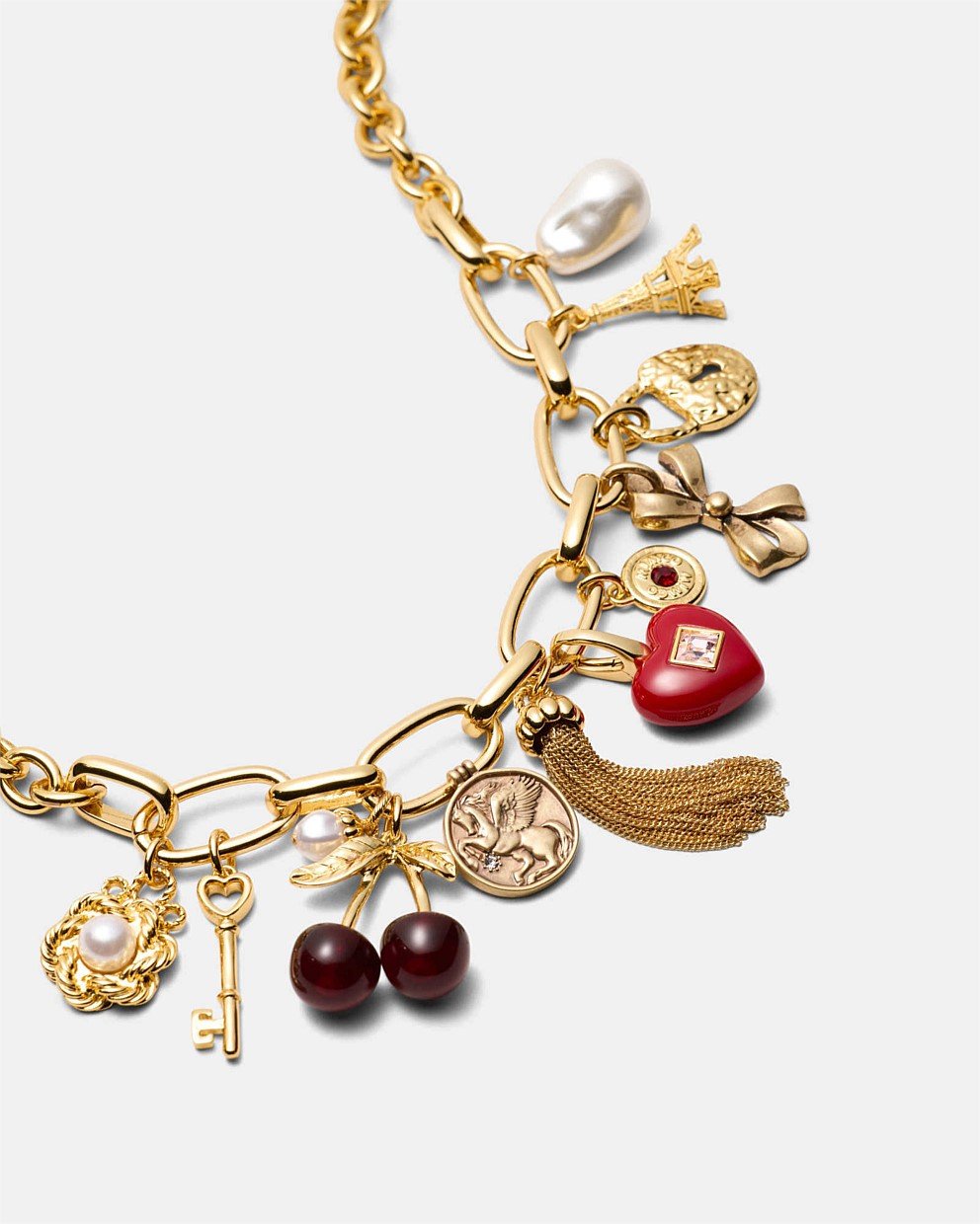 Noir Charms Necklace