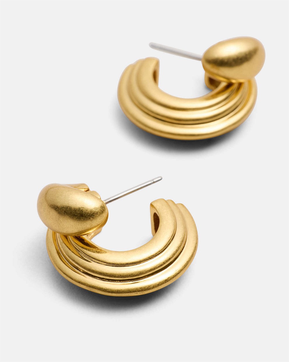 Deux Hoop Earrings