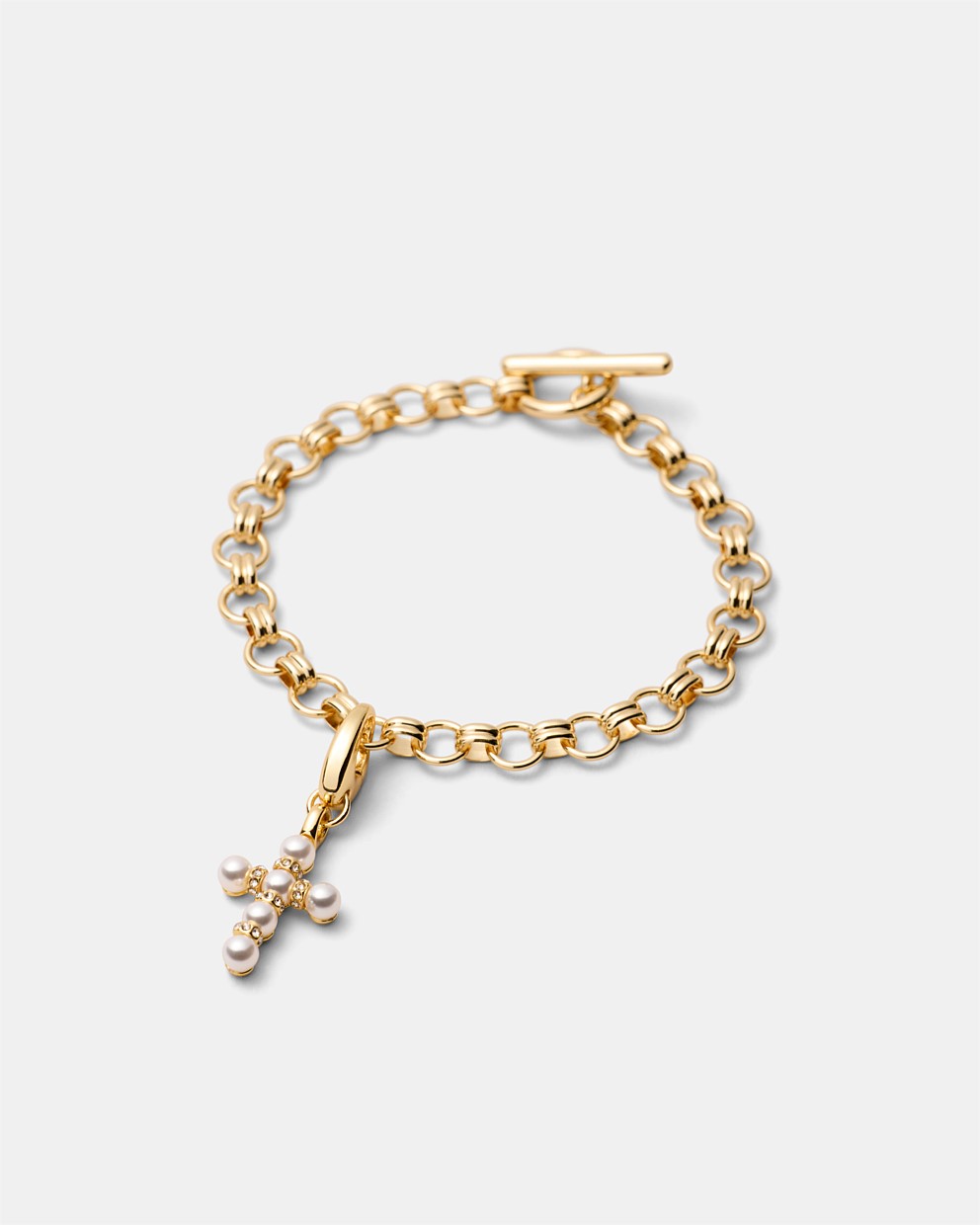 Poetic Cross Charm