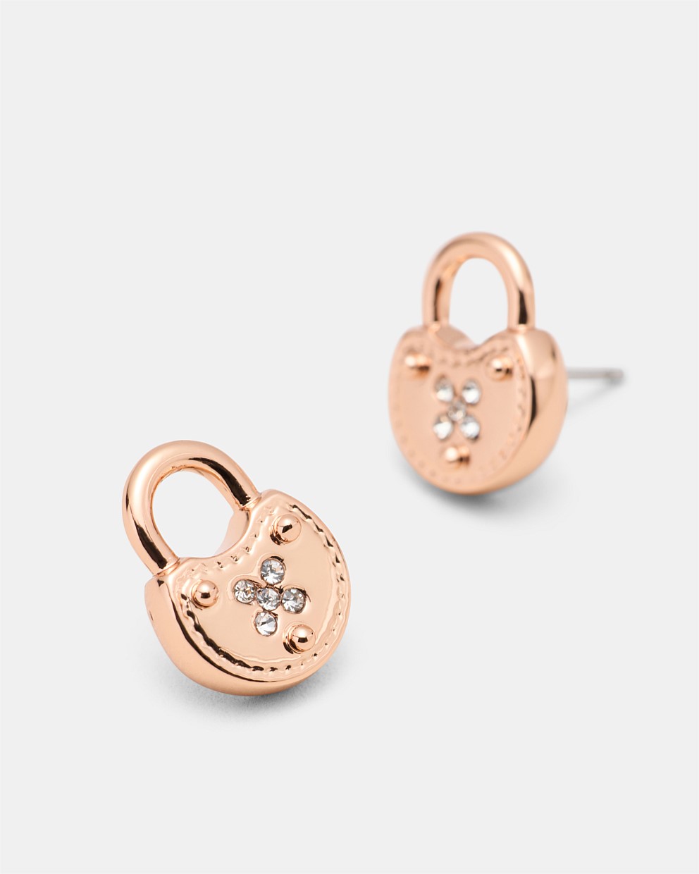 Lockette Stud Earrings