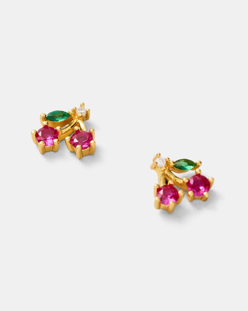 Petite Cherry Stud Earrings