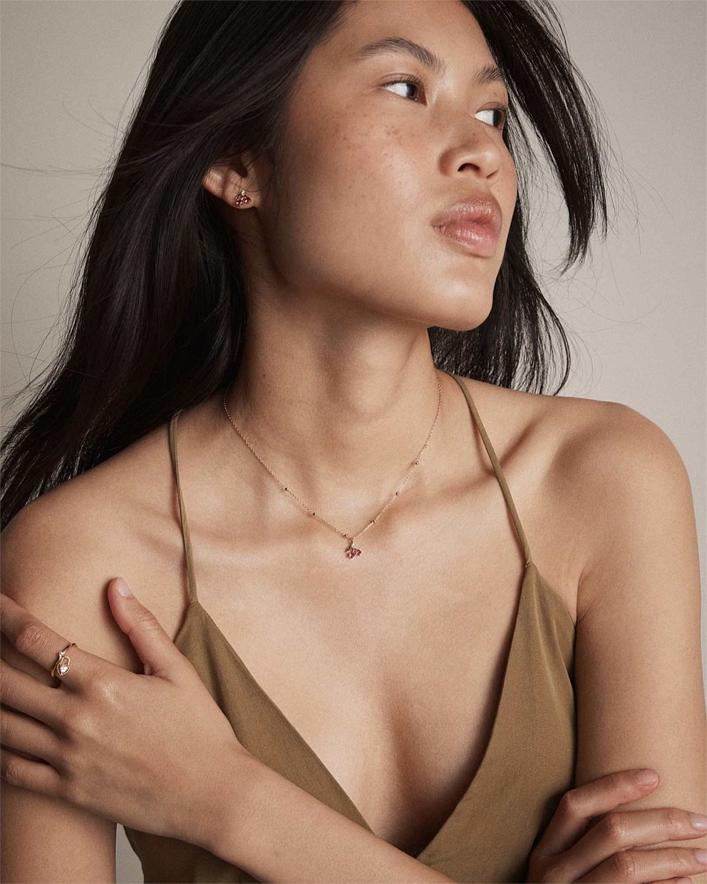 Petite Cherry Necklace