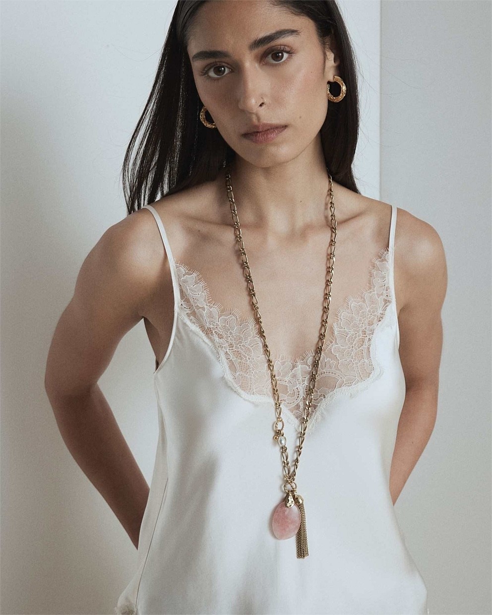 Gilded Long Necklace