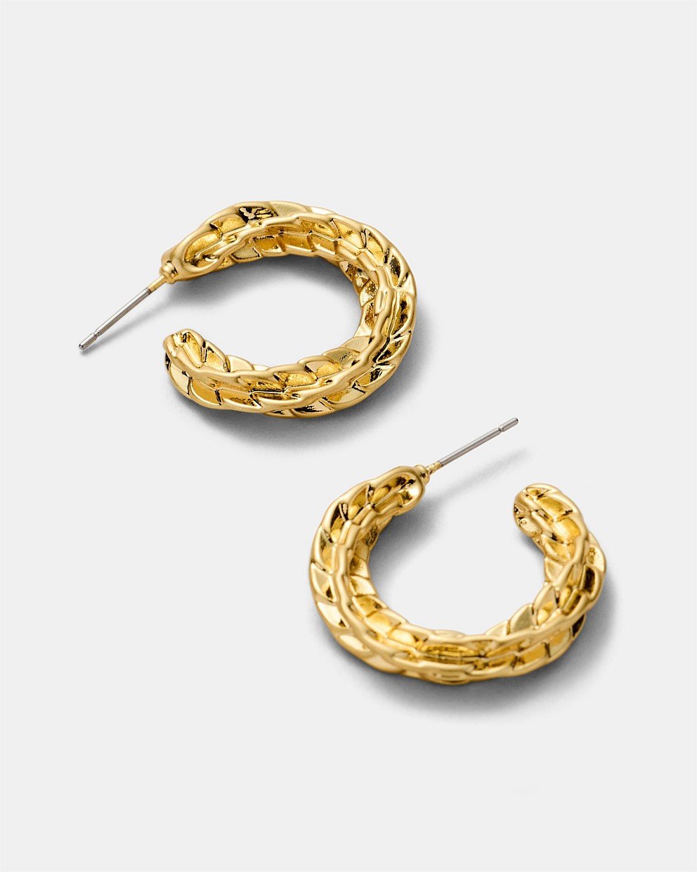 Fasten Hoop Earrings