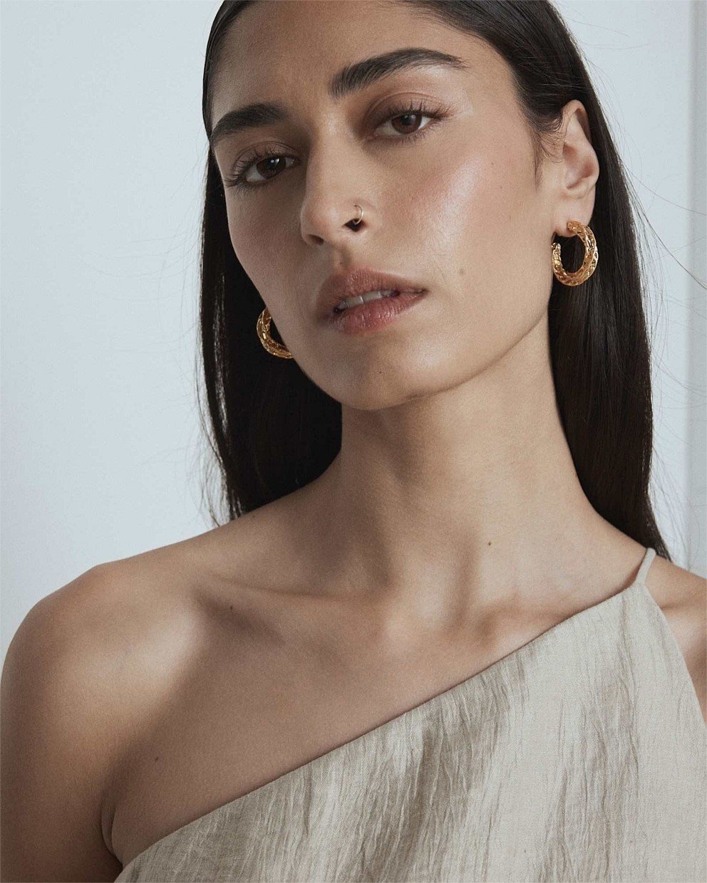 Fasten Hoop Earrings