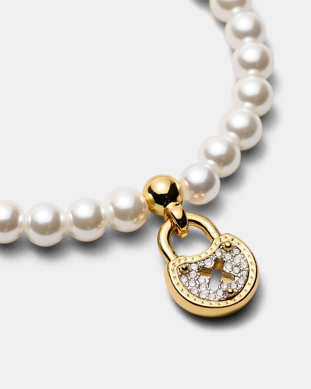 Lockette Pearl Bracelet