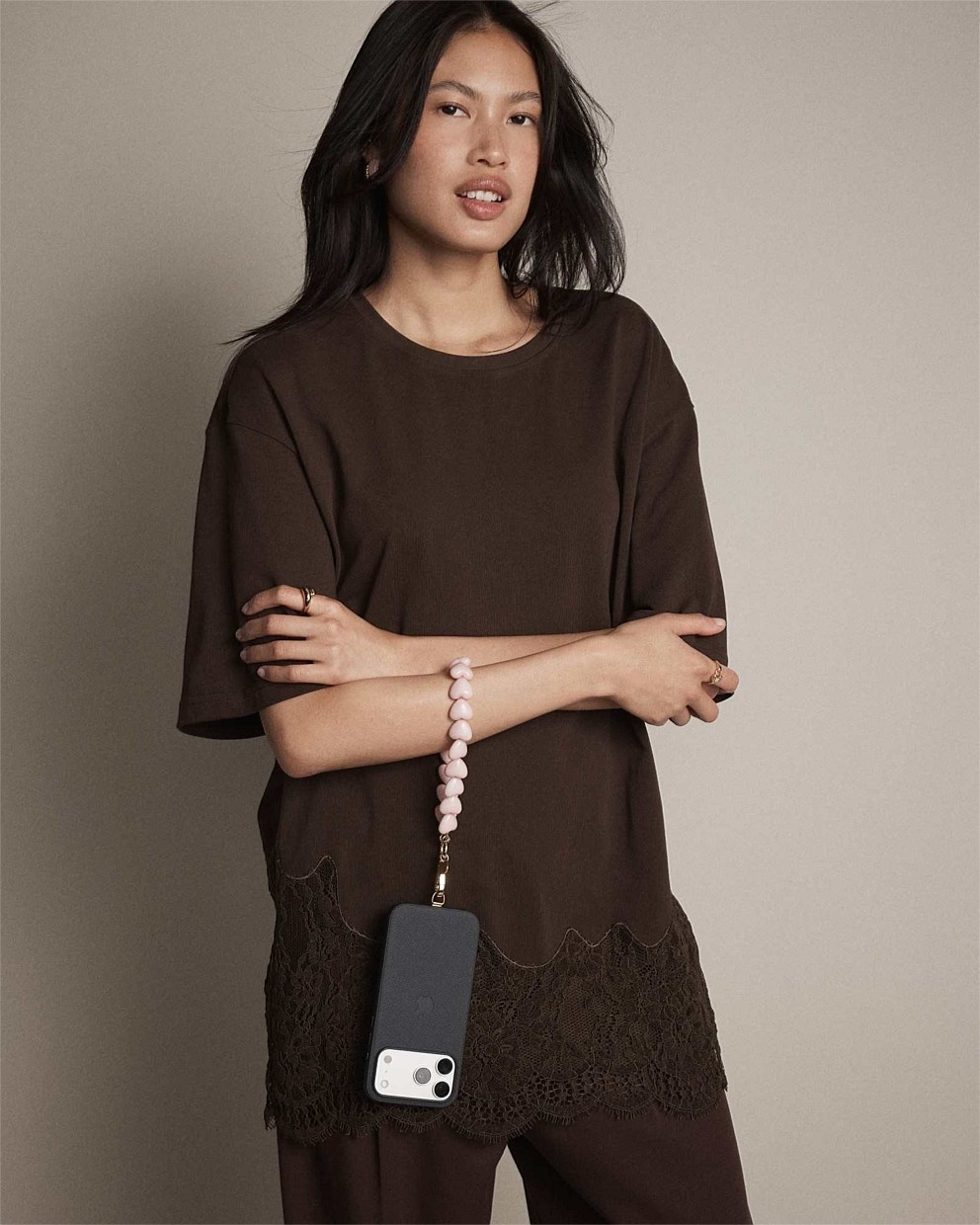 Heart Phone Wrist Strap