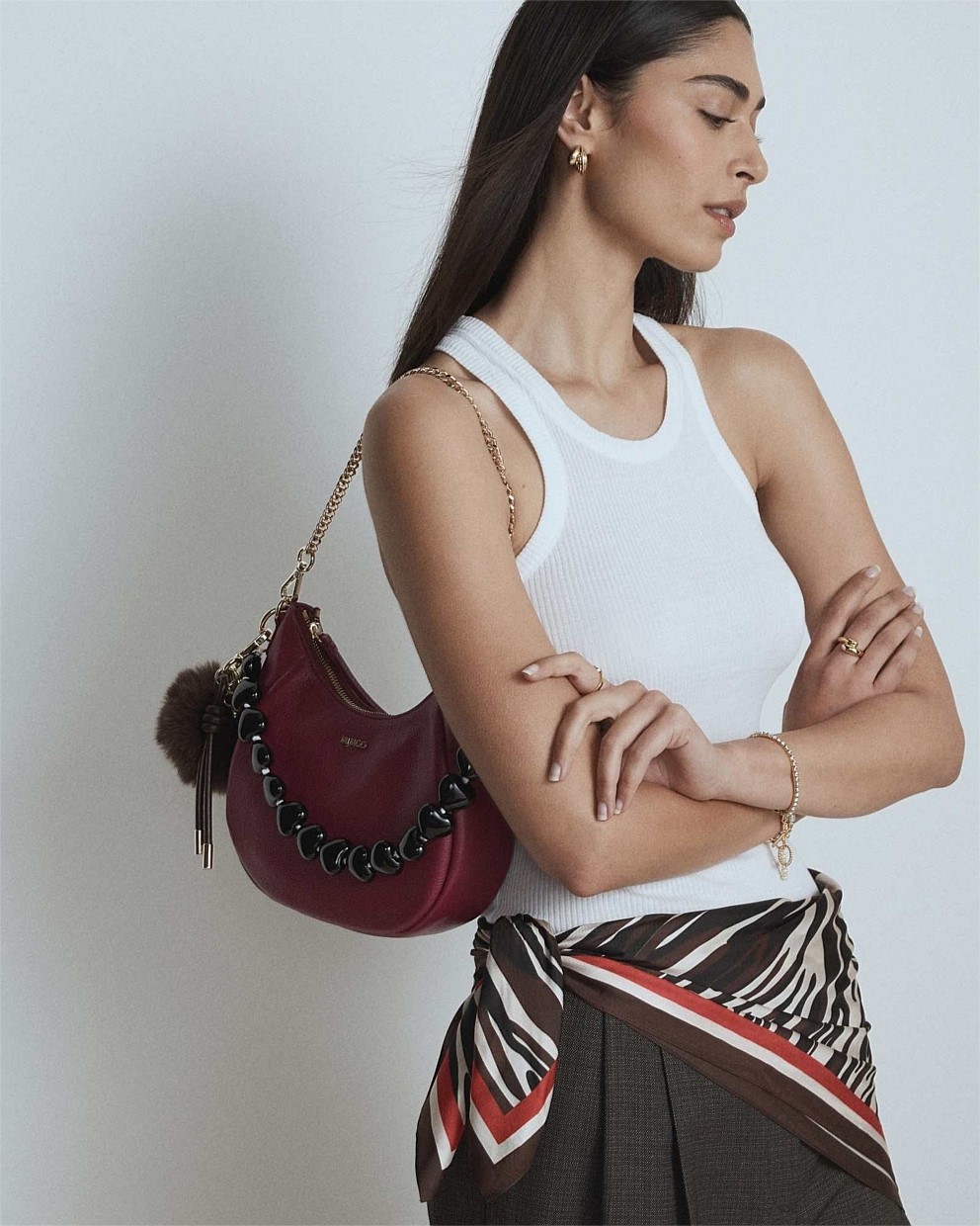 Lily Crescent Crossbody Bag