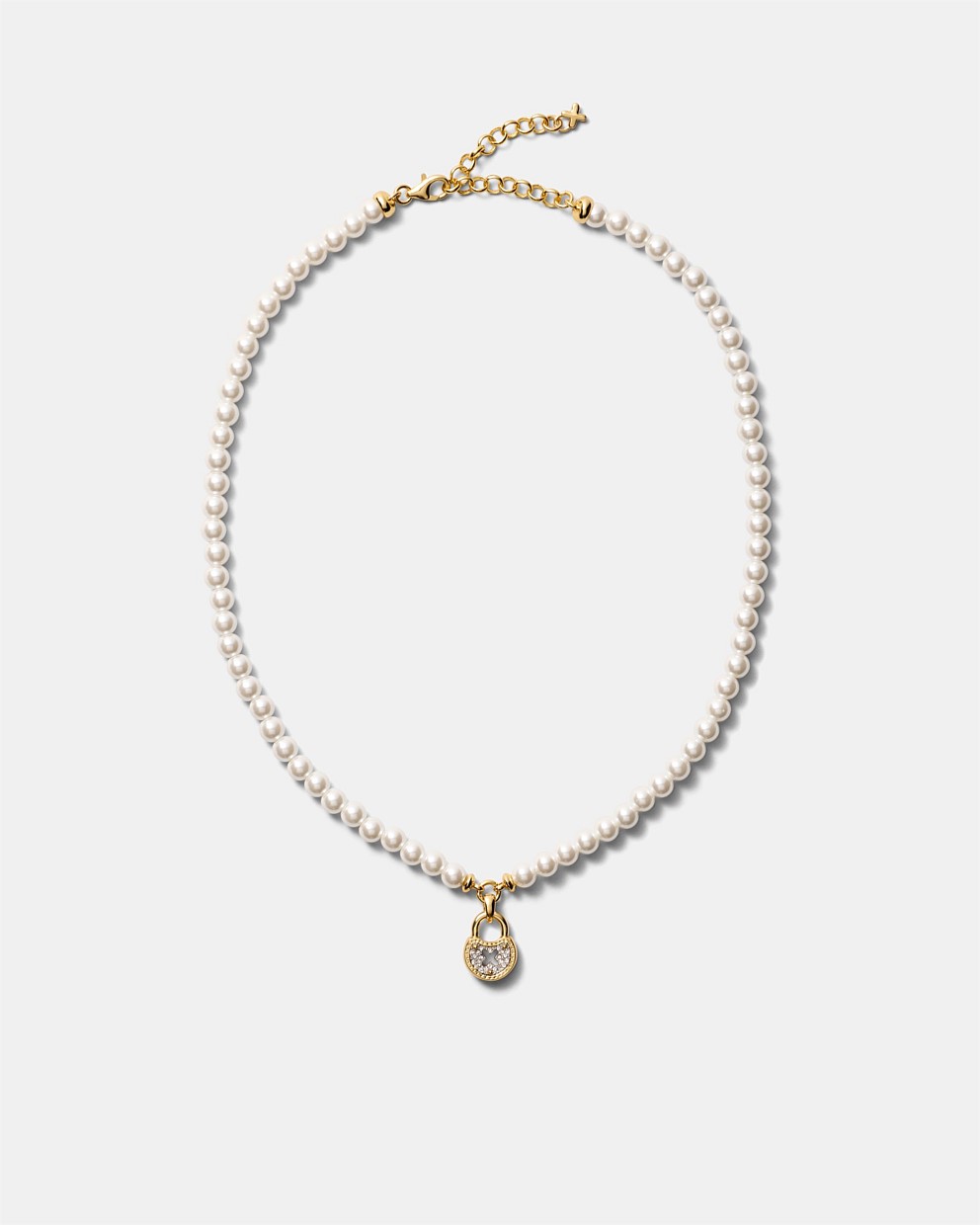 Lockette Pearl Necklace