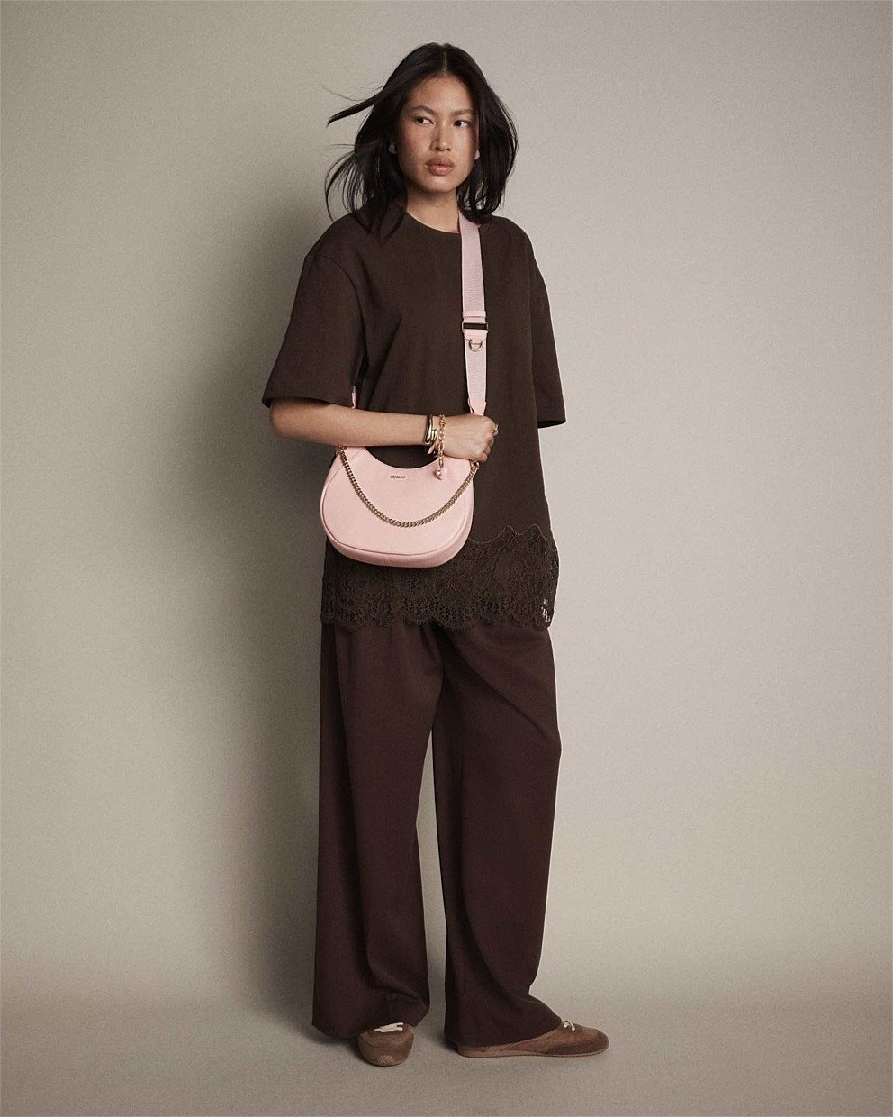 Lily Crescent Crossbody Bag