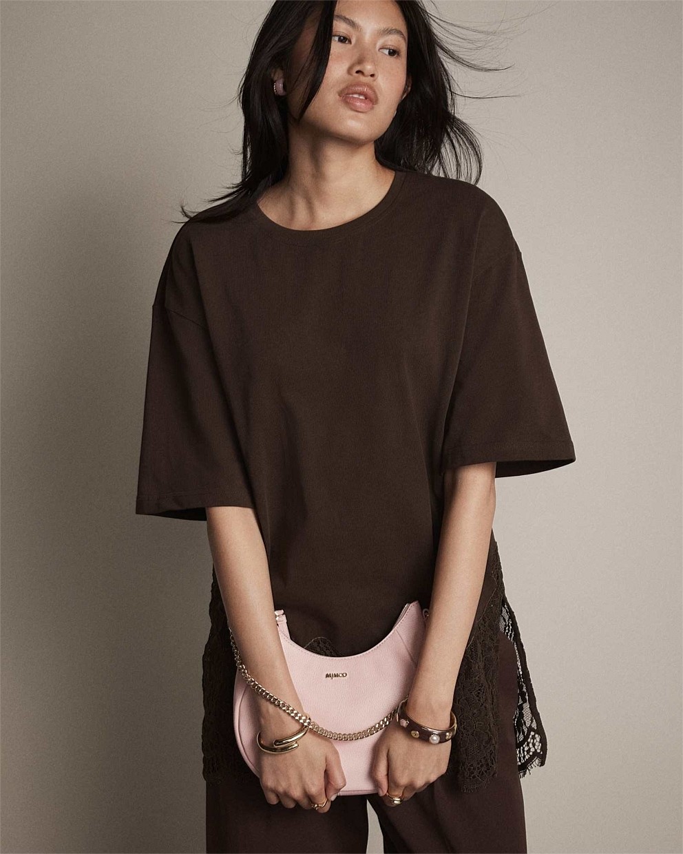 Lily Crescent Crossbody Bag