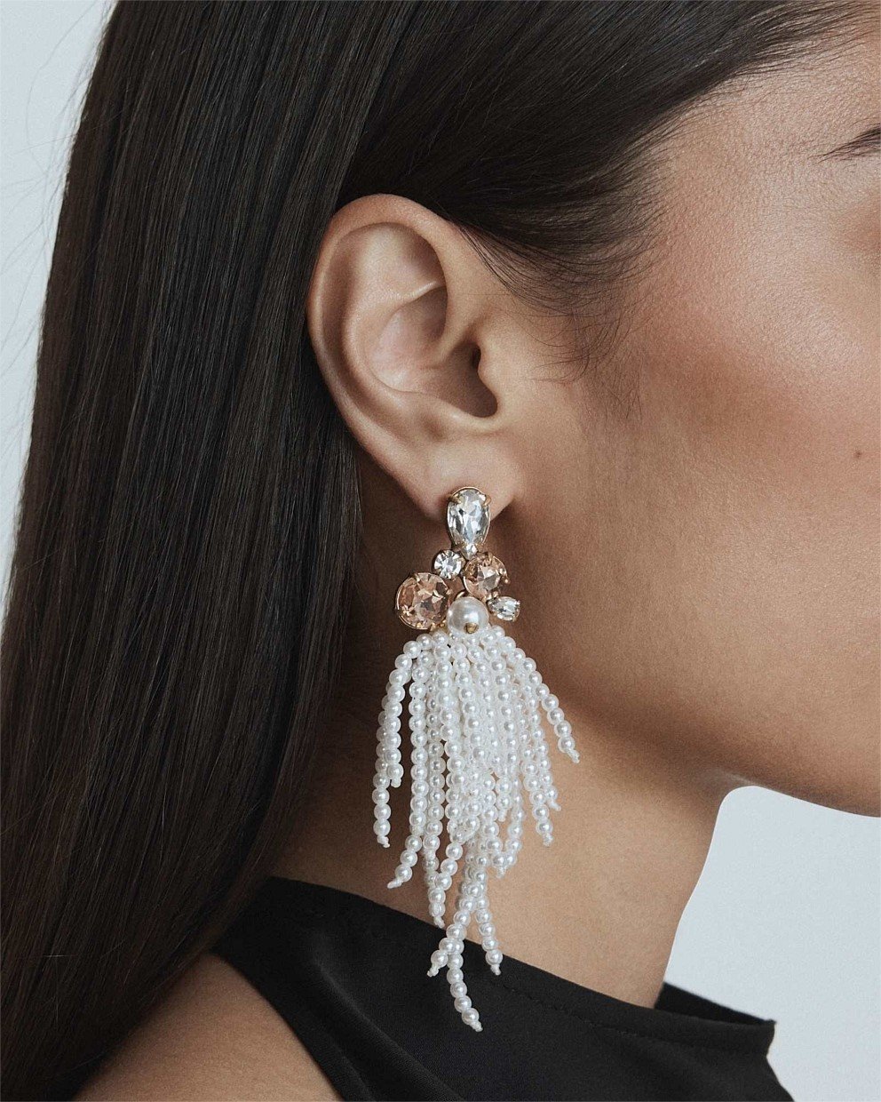 Gilded Fringe Earrings