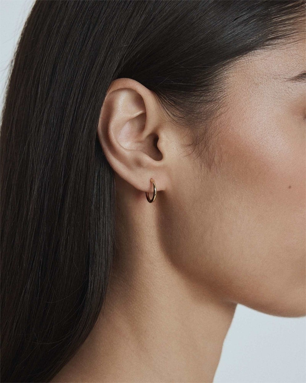 Amour Charm Hoop Earrings