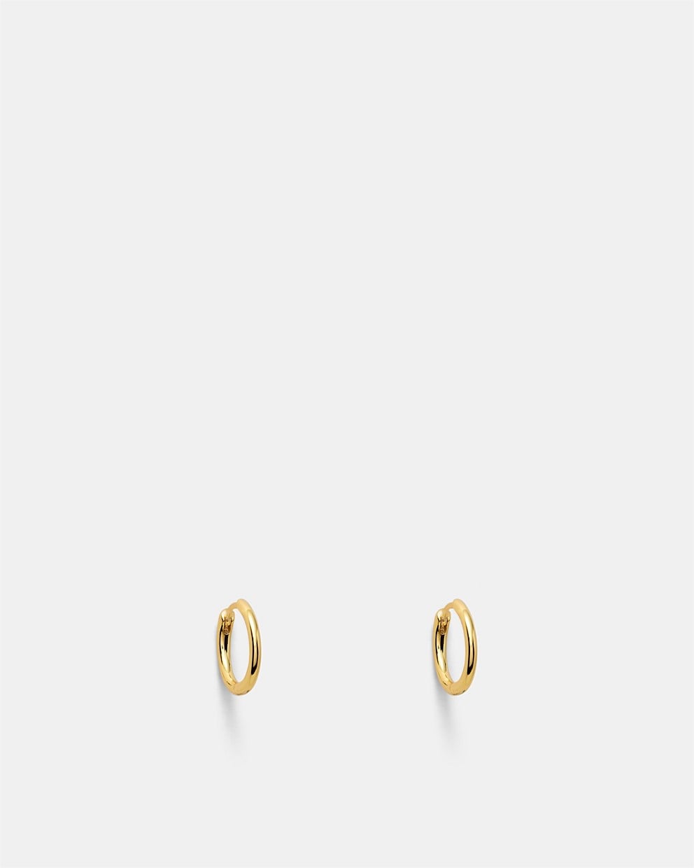 Amour Charm Hoop Earrings