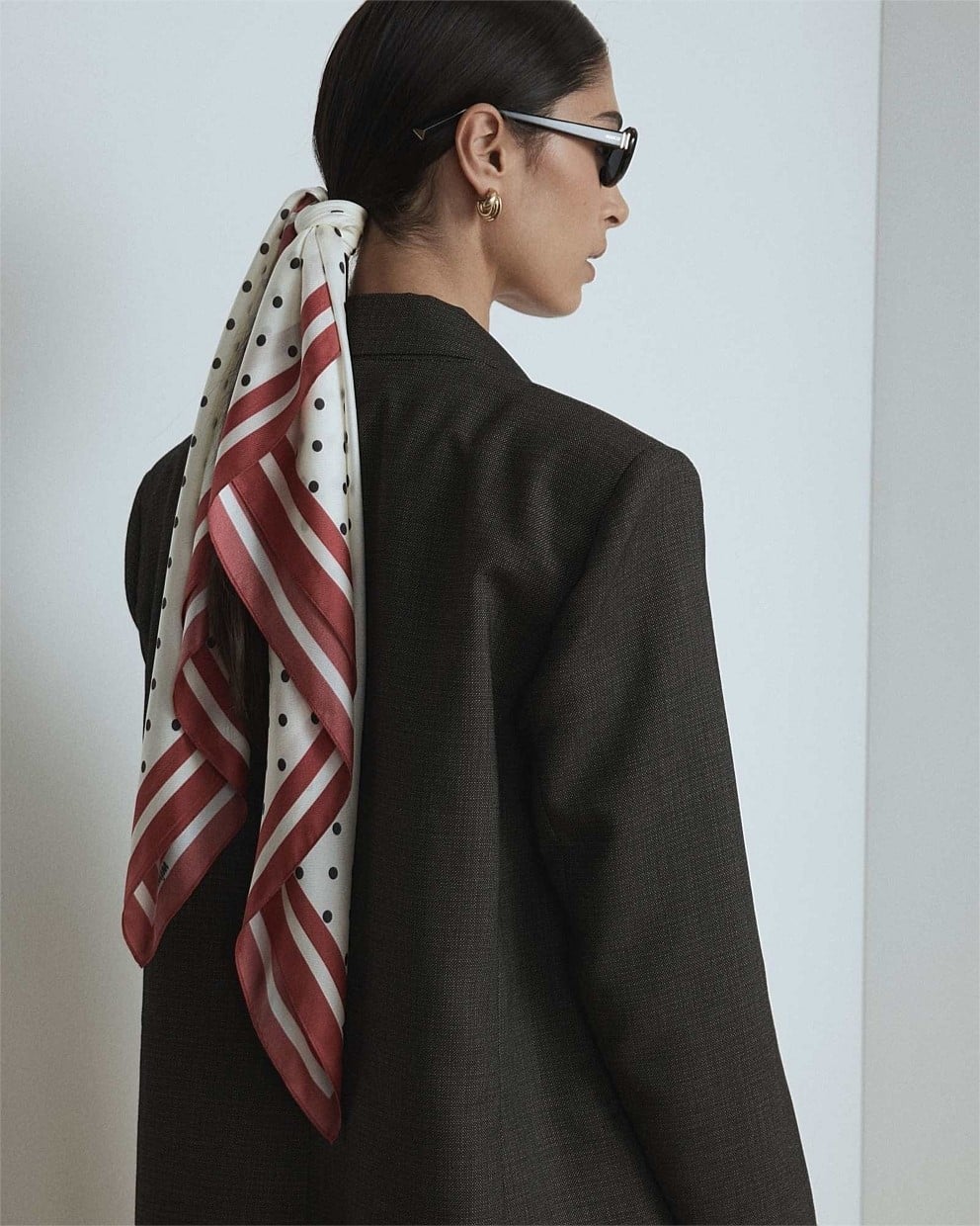 Mimco Large Polka Scarf