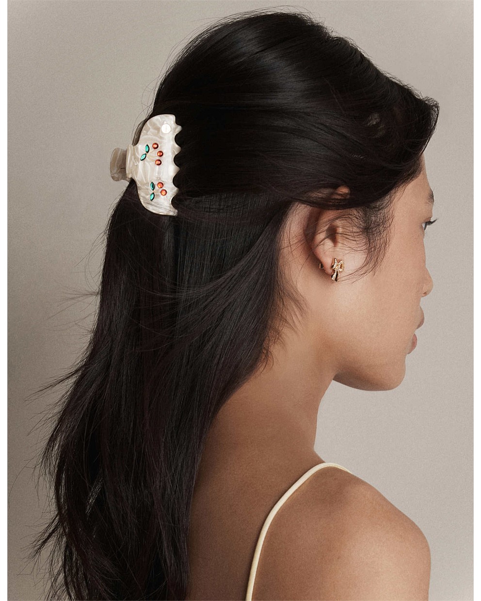 Cherry In Hair Claw Clip