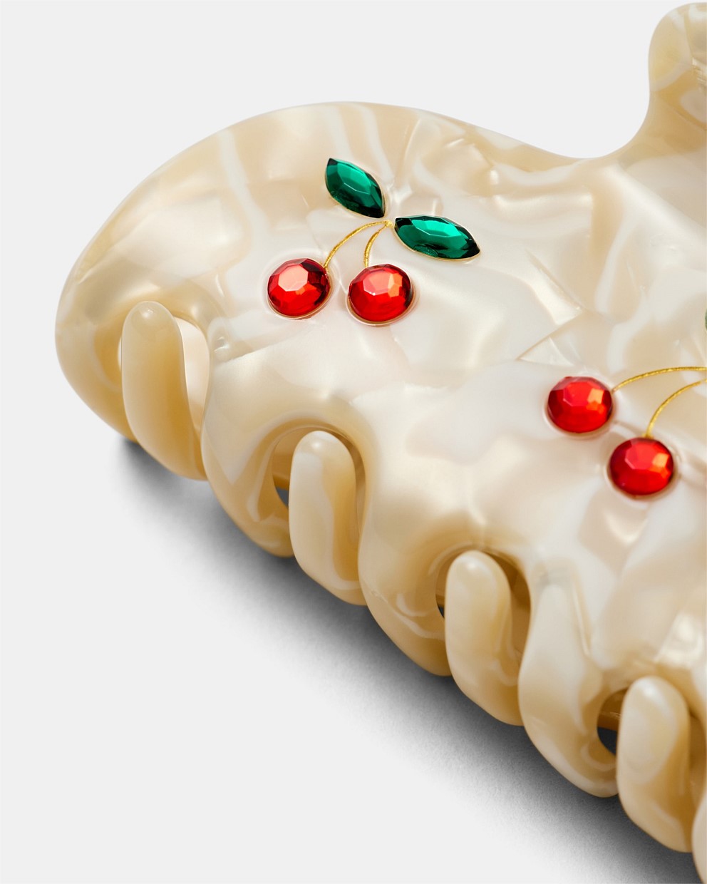 Cherry In Hair Claw Clip